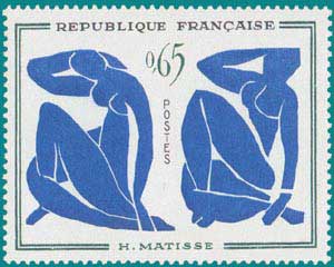 1961-SC 1015- Henri Matisse (1869-1954), Blue Nude