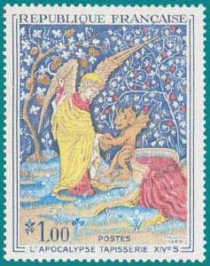 1965-Sc 1116-Tapestry 'L'Apocalypse' (14th century]