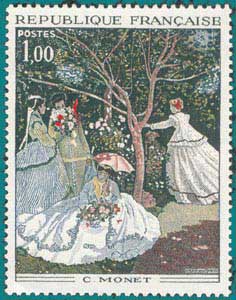 1972-Sc 1328-Claude Monet (1840-1926), 'Women in Garden'