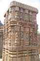Carvings of dancers and musicians on pillars of Bhoga Mandapa