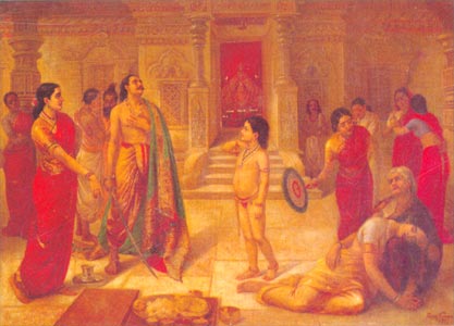 Raja Ravi Varma (1848 - 1906) - Mohini Rugmagada, Sri Chitra Art Gallery, Thiruvananthapuram 