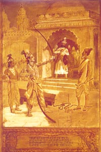 Raja Ravi Varma (1848 - 1906) - Sri Rama breaks the Bow, Sri Chitra Art Gallery, Thiruvananthapuram 