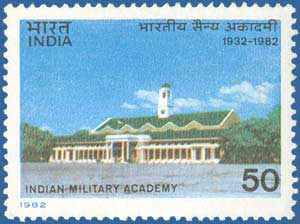 SG # 1067 (1982), Indian Military Academy, Chetwode building