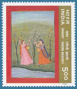 SG # 1659 (1996), Ritu Rang - "Vasant - Ragini Basanti"