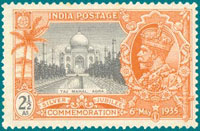 SG # 244, 1935, Taj Mahal