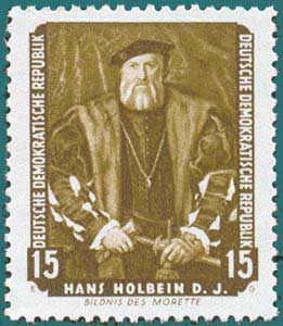 DDR (1957) Holbein. Scott # 357