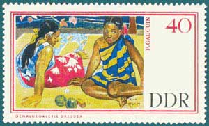 DDR (1967) Gauguin. Scott # 912