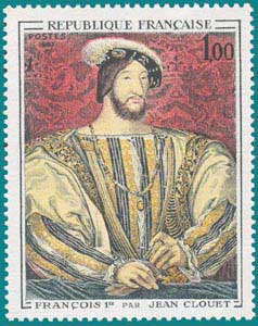 1967-Sc 1173-Portrait of Francois I (1494-1547), King of France