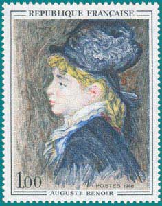 1968-Sc 1207-Auguste Renoir (1841-1919), 'The Model'
