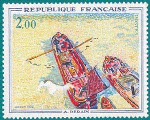 1972-Sc 1330-André Derain (1880-1954) 'Boats'