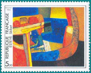 1986-Sc 2003-Maurice Estève (1904-2001), 'Skibet'