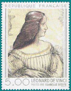 1986-Sc 2007-Leonardo da Vinci (1452-1519), 'Portrait of Isabelle d'Este