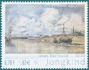 2001-SC 2801-Paintings of Johan Barthold Jongkind (1819-1891), Honfleur at Low Tide
