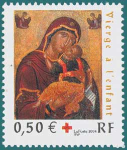 France-RC-2004-Yv 3717-Byzantine Icon