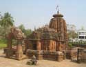 Bhubaneswar - Mukteshwar Temple - Arch, Jagamohana & Sanctum - View from south-west