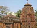 Bhubaneswar - Mukteshwar Temple - Jagamohana & Sanctum - View from south-west