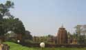 Bhubaneswar - Mukteshwar-Siddeshwar Temple complex - View from East