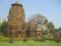 Bhubaneswar - Siddeshwar Temple - Jagamohana and Sanctum - view from south-west