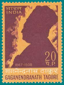 SG # 567 (1968), Gagendranath Tagore - Self Portait