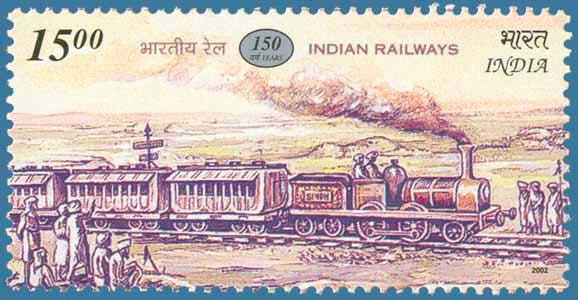 SG # 2064 (2002), 150 years of Indian Railways